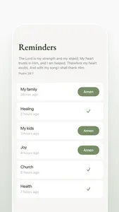 Prayminder screenshot 3