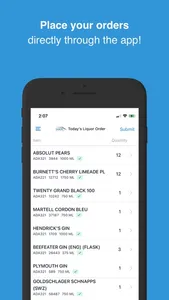 Liquor Orderer screenshot 1