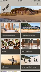 Headlands Coastal Lodge & Spa screenshot 0