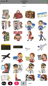 Travel Stickers: Emojis screenshot 0