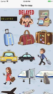 Travel Stickers: Emojis screenshot 2