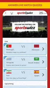 SportsQwizz: Online Quiz App screenshot 1