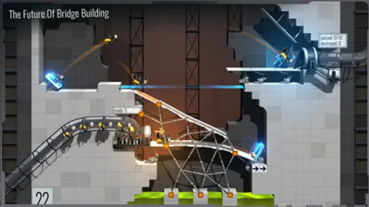 Bridge Constructor Portal screenshot 1