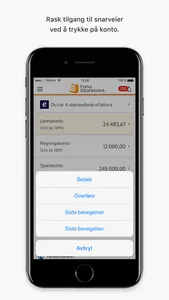 Fana Sparebank Mobilbank screenshot 1