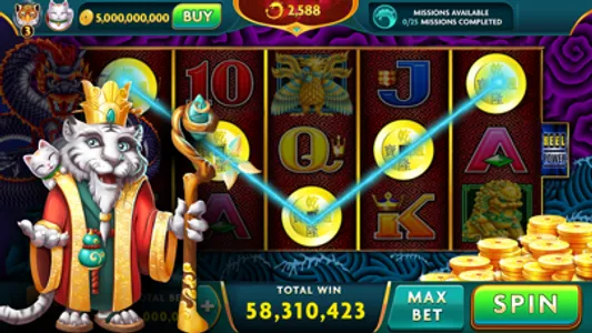 Mighty Fu Casino Slots Games screenshot 1