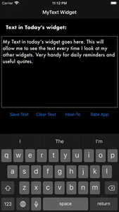 MyText Widget screenshot 0