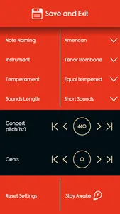 Trombone Tuner screenshot 1