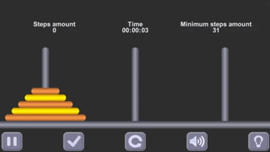 The Tower of Hanoi. (ad-free) screenshot 0