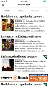 Einbecker Morgenpost - Digital screenshot 1