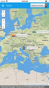 GpsCloud screenshot 2