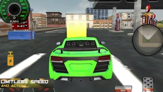 Fast Car Driving City screenshot 2