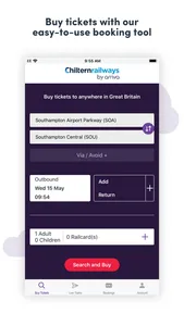 Chiltern Railways - Tickets screenshot 0