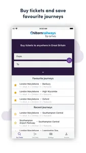 Chiltern Railways - Tickets screenshot 4