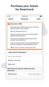 Chiltern Railways - Tickets screenshot 7
