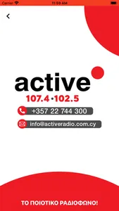 ActiveRadio 107.4 Cyprus screenshot 2