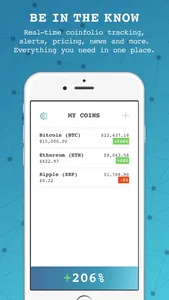 Crypto Tracker & Price Alerts screenshot 1