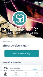 Shear Artistry Hair screenshot 0