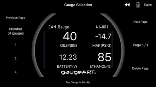 gaugeART CAN Gauge Programmer screenshot 2