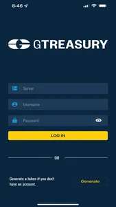 GTreasury Mobile screenshot 1