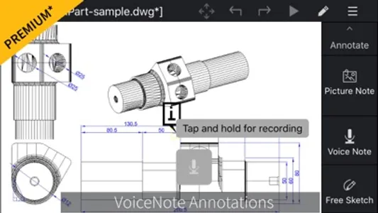 CorelCAD Mobile screenshot 2