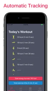 AutoWorkout Exercise Tracker screenshot 0