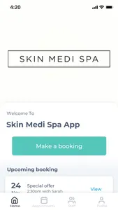 Skin Medi Spa App screenshot 0