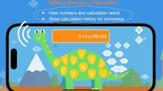 Dino Voice Calculator -history screenshot 0