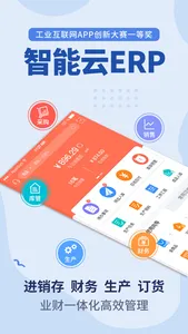 智能云ERP-库存、生产管理、财务一体化管理软件 screenshot 0