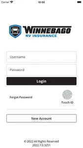 Winnebago RV Insurance Online screenshot 0