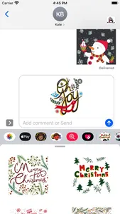 Christmas Joy Stickers screenshot 0