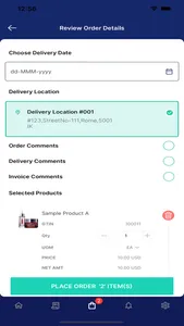 OT Order Application screenshot 7