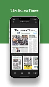 The Korea Times epaper screenshot 1