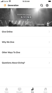 The Generation Church App screenshot 2