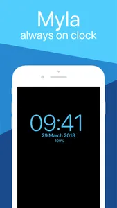 Myla - Always on clock screenshot 0