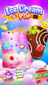 Carnival Ice Cream Pop Maker screenshot 0