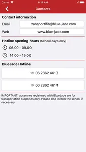 Blue Jade School Minibus screenshot 1