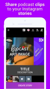 Podcast Video Maker 4Instagram screenshot 2