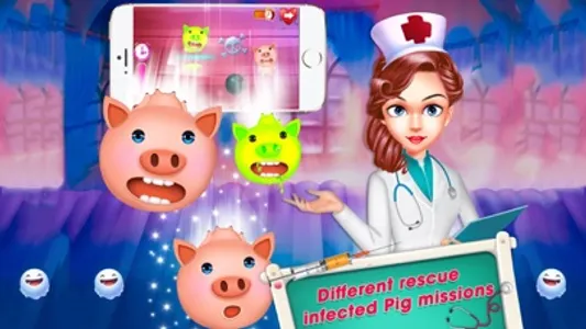 Swineflu Prevention-Pig Game screenshot 1