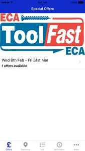 ECA ToolFast screenshot 0