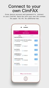 CimFAX FaxGo-Fax from Phone screenshot 1