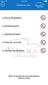 EL Aguila móvil screenshot 1