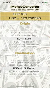 iMoneyConverter screenshot 0