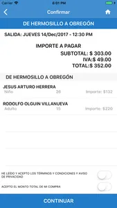 Albatros Autobuses screenshot 3