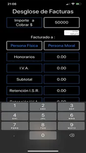 DesgloFactu screenshot 1