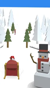 Xmas Santa Mad Sleigh Run screenshot 1