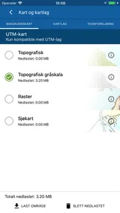 Feltregistrering screenshot 1