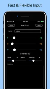 Macro Tracker - Keto Diet App screenshot 2