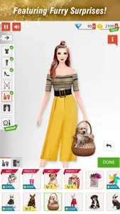 Dress Up Fashion Stylist Game screenshot 6