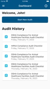 Dental Office Audit Checklist screenshot 1