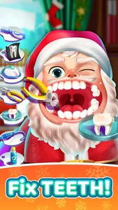 Christmas Dentist Salon Games screenshot 1